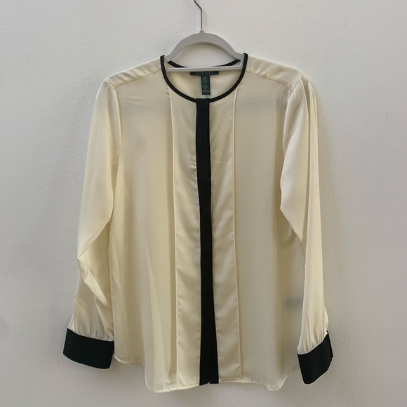 Lauren Ralph Lauren Tops - SZ M LAUREN Ralph Lauren Long Sleeve Blouse